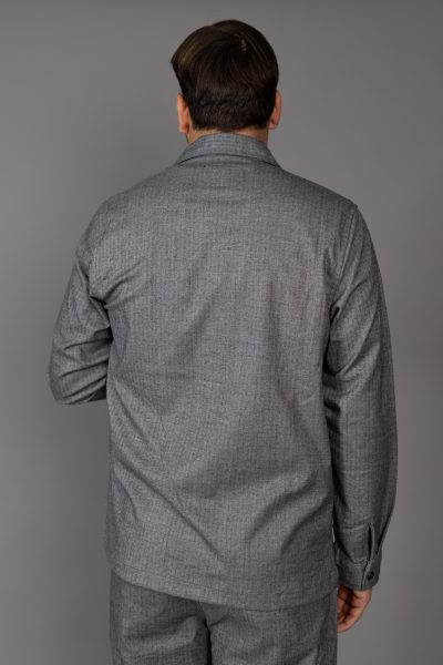 Unipol - Overshirt - Grey - Image 4
