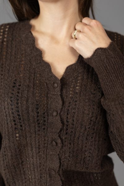 Mexx - Cardigan - Brown - Image 4